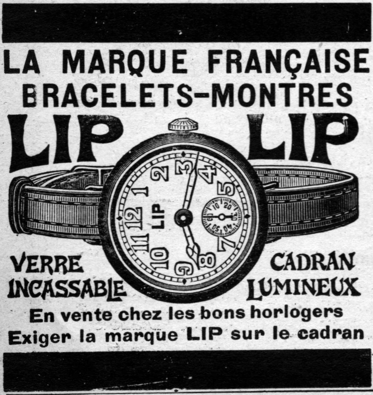 Tarte raconte : Les montres Lip