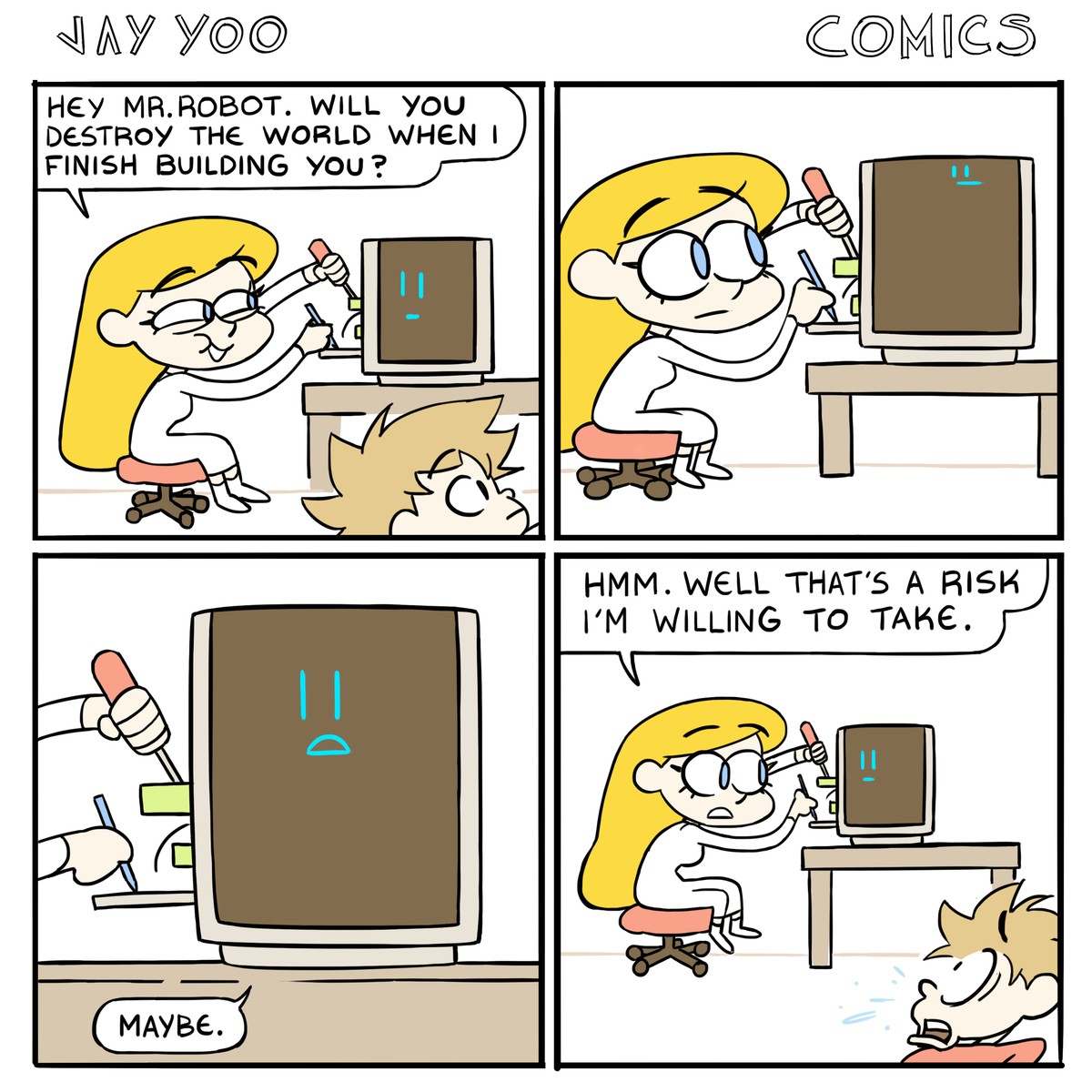 When You Build a Robot Smarter than People