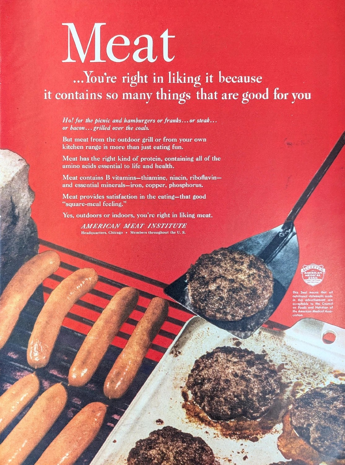 Meat, August 1946
